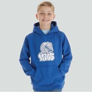 Vans Boys Rattler Hoodie – Size M 10/12 – Cobalt Blue Snake Graphic